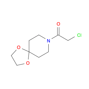 2-chloro-1-{1,4-dioxa-8-azaspiro[4.5]decan-8-yl}ethan-1-one