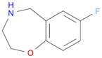 7-fluoro-2,3,4,5-tetrahydro-1,4-benzoxazepine