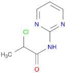 2-Chloro-n-(pyrimidin-2-yl)propanamide