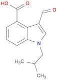 3-Formyl-1-isobutyl-1H-indole-4-carboxylic acid