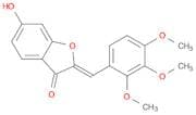 (2Z)-6-Hydroxy-2-(2,3,4-trimethoxybenzylidene)-1-benzofuran-3(2h)-one