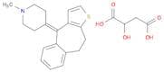 4-(9,10-Dihydro-4H-benzo[4,5]cyclohepta[1,2-b]thiophen-4-ylidene)-1-methylpiperidine 2-hydroxysucc…