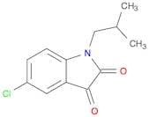 5-Chloro-1-isobutylindoline-2,3-dione