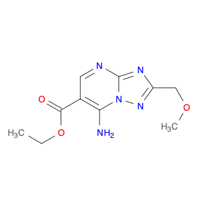 Ethyl 7-amino-2-(methoxymethyl)-[1,2,4]triazolo[1,5-a]pyrimidine-6-carboxylate