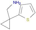 [1-(thiophen-2-yl)cyclopropyl]methanamine