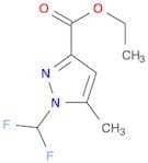 Ethyl 1-(difluoromethyl)-5-methyl-1H-pyrazole-3-carboxylate