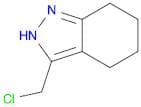 3-(chloromethyl)-4,5,6,7-tetrahydro-2H-indazole hydrochloride