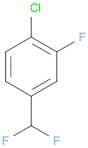 1-Chloro-4-(difluoromethyl)-2-fluorobenzene