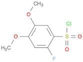 2-Fluoro-4,5-dimethoxybenzene-1-sulfonyl chloride