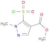 Methyl 5-(chlorosulfonyl)-1-methyl-1H-pyrazole-4-carboxylate