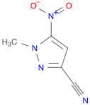 1-Methyl-5-nitro-1H-pyrazole-3-carbonitrile