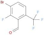 3-Bromo-2-fluoro-6-(trifluoromethyl)benzaldehyde