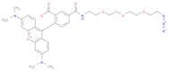 9-[4-(13-Azido-1-oxo-5,8,11-trioxa-2-azatridec-1-yl)-2-carboxyphenyl]-3,6-bis(dimethylamino)xanthy…