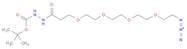 Azido-PEG4-t-Boc-hydrazide