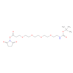 t-boc-N-amido-PEG4-NHS ester