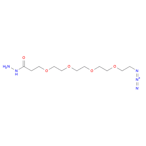 3-[2-[2-[2-(2-Azidoethoxy)ethoxy]ethoxy]ethoxy]propanoic acid hydrazide
