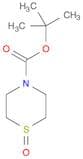 tert-Butyl thiomorpholine-4-carboxylate 1-oxide