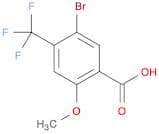 5-bromo-2-methoxy-4-(trifluoromethyl)benzoic acid