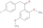 1-(2,5-dimethoxyphenyl)-2-(4-fluorophenyl)ethanone