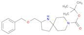 tert-butyl 2-((benzyloxy)methyl)-1,8-diazaspiro[4.5]decane-8-carboxylate