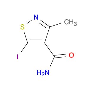 5-iodo-3-methylisothiazole-4-carboxamide