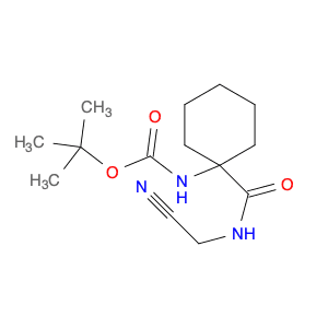 tert-butyl (1-((cyanomethyl)carbamoyl)cyclohexyl)carbamate
