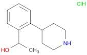 1-[2-(piperidin-4-yl)phenyl]ethan-1-ol hydrochloride