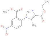 ethyl 1-(2-(methoxycarbonyl)-4-nitrophenyl)-5-methyl-1H-imidazole-4-carboxylate