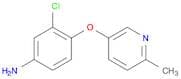 3-Chloro-4-[(6-methylpyridin-3-yl)oxy]aniline