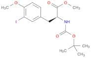 methyl (2S)-3-(3-iodo-4-methoxyphenyl)-2-[(2-methylpropan-2-yl)oxycarbonylamino]propanoate