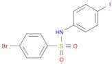 4-bromo-N-(4-iodophenyl)benzenesulfonamide