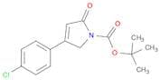 tert-Butyl 4-(4-chlorophenyl)-2-oxo-2,5-dihydro-1H-pyrrole-1-carboxylate