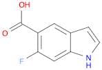 1H-INDOLE-5-CARBOXYLIC ACID,6-FLUORO