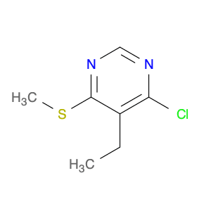 4-Chloro-5-ethyl-6-(methylsulfanyl)-pyrimidine