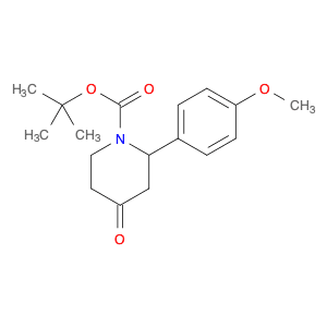 Tert-Butyl 2-(4-Methoxyphenyl)-4-Oxopiperidine-1-Carboxylate