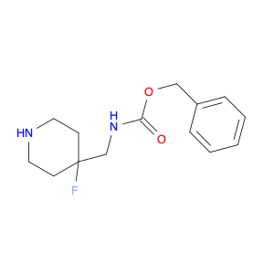 benzyl N-[(4-fluoropiperidin-4-yl)methyl]carbamate