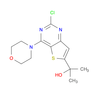 2-(2-chloro-4-morpholinothieno[3,2-d]pyrimidin-6-yl)propan-2-ol