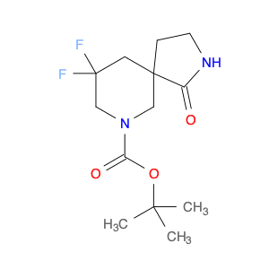 9,9-difluoro-2,7-diaza-spiro[4.5]decan-1-one-7-carboxylic acid tert-butyl ester