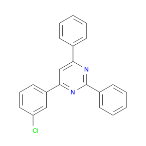 4-(3-Chlorophenyl)-2,6-Diphenylpyrimidine
