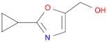 (2-Cyclopropyloxazol-5-yl)methanol