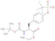 (S)-Ethyl 2-((Tert-Butoxycarbonyl)Amino)-3-(4-(((Trifluoromethyl)Sulfonyl)Oxy)Phenyl)Propanoate