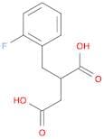 2-[(2-fluorophenyl)methyl]butanedioic acid