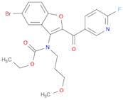 Ethyl (5-Bromo-2-(6-Fluoronicotinoyl)Benzofuran-3-Yl)(3-Methoxypropyl)Carbamate