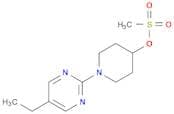 1-(5-Ethylpyrimidin-2-yl)piperidin-4-yl methanesulfonate