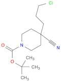 tert-Butyl 4-(3-chloropropyl)-4-cyanopiperidine-1-carboxylate