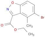 Ethyl 5-bromo-4-methylbenzo[d]isoxazole-3-carboxylate