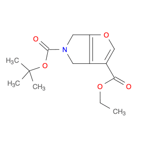 5-Tert-Butyl 3-Ethyl 4H-Furo[2,3-C]Pyrrole-3,5(6H)-Dicarboxylate
