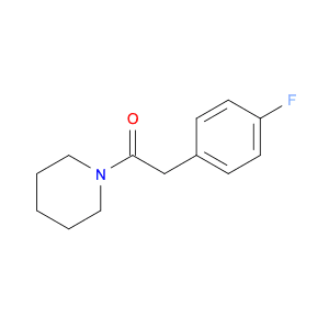2-(4-fluorophenyl)-1-piperidin-1-ylethanone
