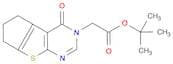 4H-Cyclopenta[4,5]thieno[2,3-d]pyrimidine-3(5H)-acetic acid, 6,7-dihydro-4-oxo-,1,1-dimethylethyl …