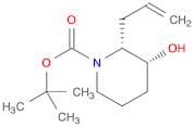 tert-butyl (2R,3R)-3-hydroxy-2-(prop-2-en-1-yl)piperidine-1-carboxylate